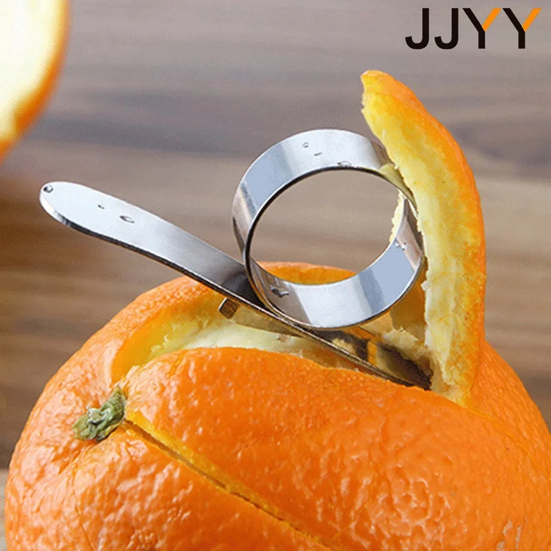Stainless Steel Citrus Peeler - Effortless Orange & Lemon Skin Remover | NODISHDRAMA