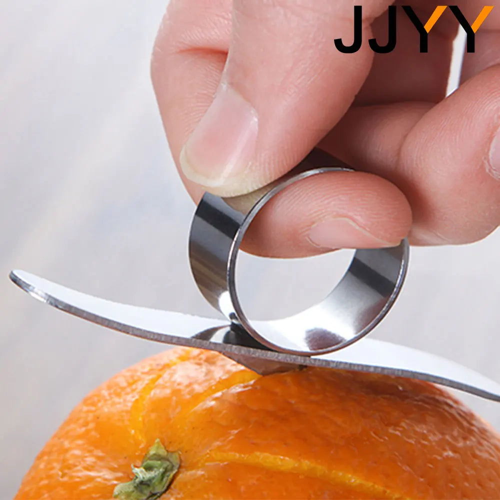 Stainless Steel Citrus Peeler - Effortless Orange & Lemon Skin Remover | NODISHDRAMA
