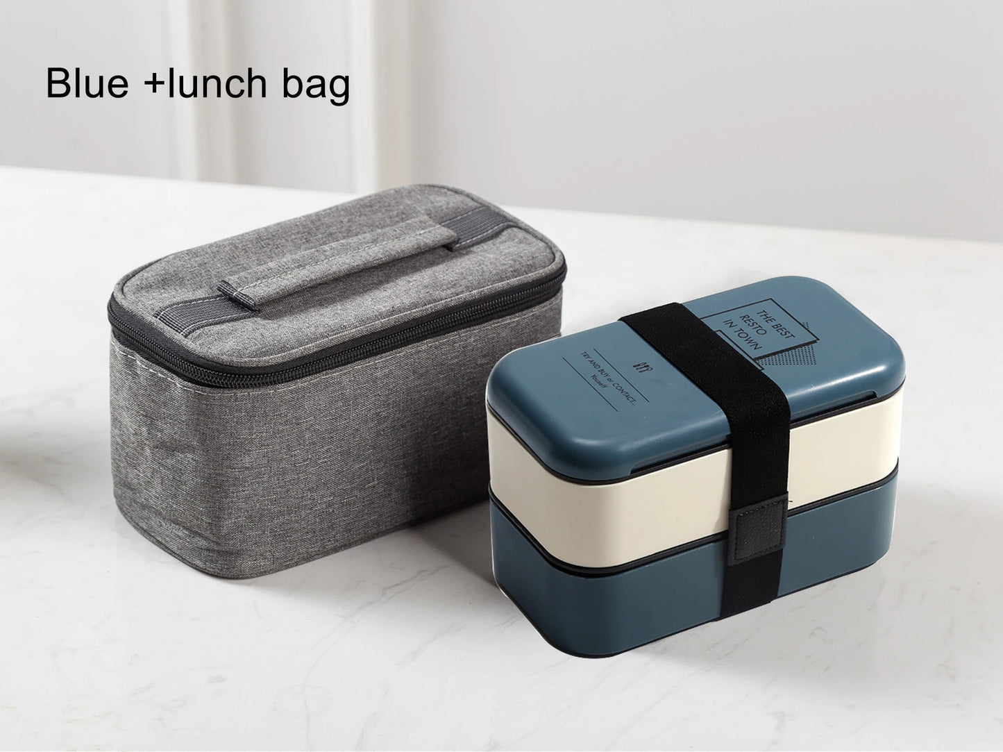 Eco Kids' Bento Lunch Box: Microwave-Safe, Leakproof Meal Prep Container | NODISHDRAMA